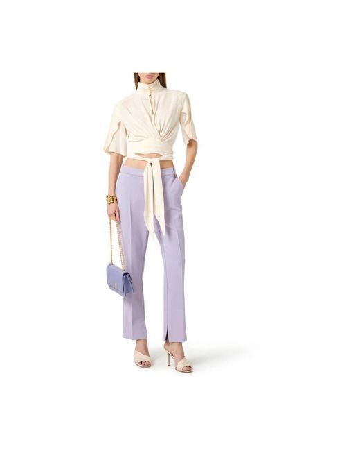 Elisabetta Franchi White Blouses