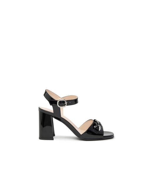 Nero Giardini Black High Heel Sandals