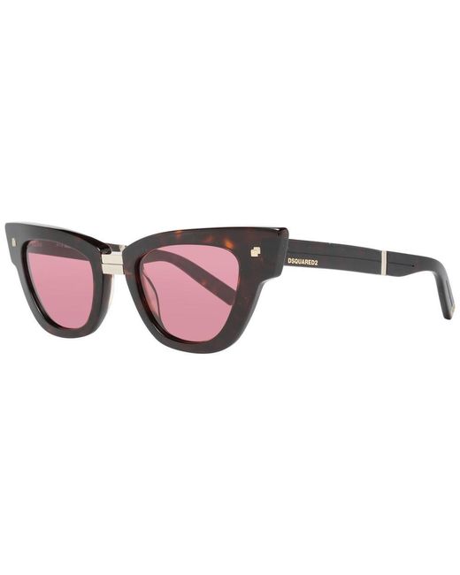 DSquared² Brown Cat Eye Sunglasses