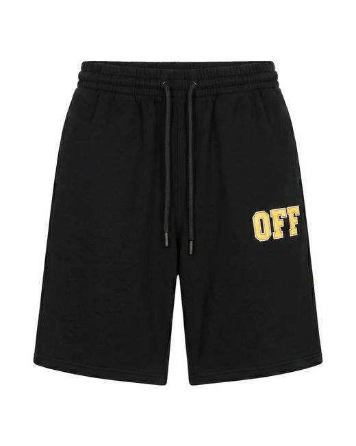 Off-White c/o Virgil Abloh Black Casual Shorts for men