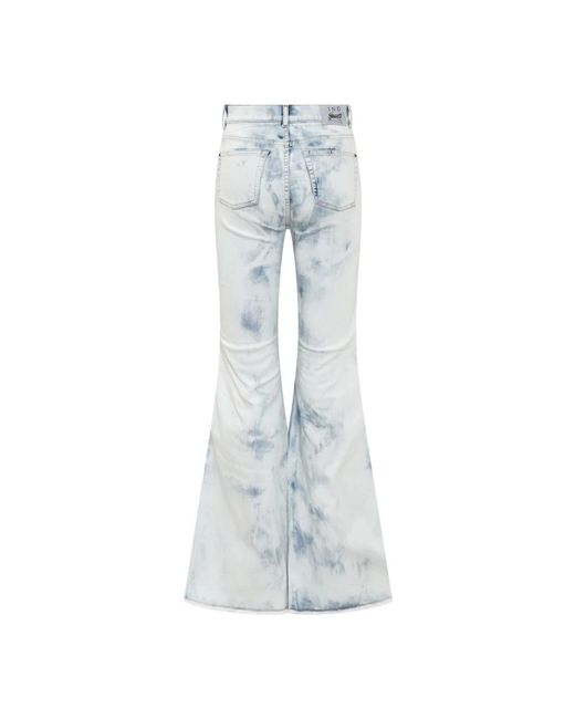 Indacum Blue Flared Jeans