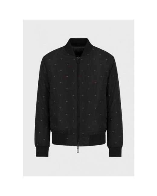Emporio Armani Blue Bomber Jackets for men