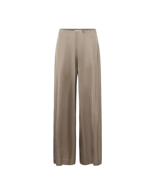 Wide Trousers di Inwear in Brown