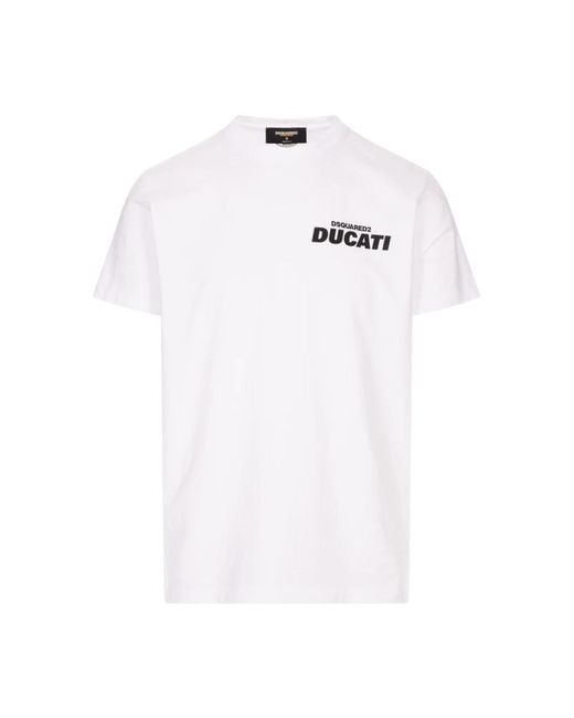 DSquared² T-Shirts in het White voor heren