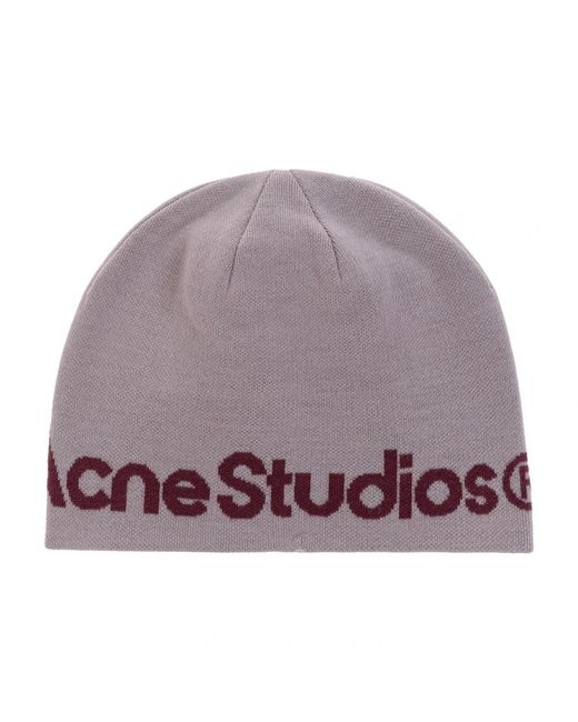 Beanies Acne en coloris Purple