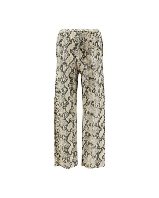 Alysi Gray Wide Trousers