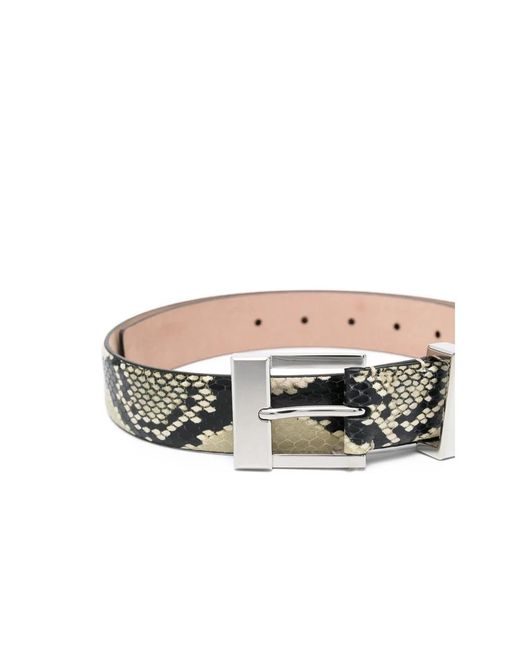 Khaite Metallic Belts