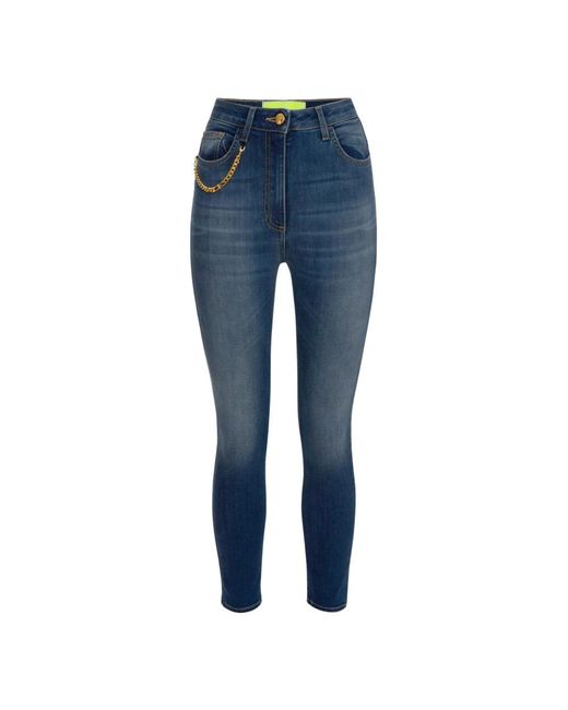 Elisabetta Franchi Blue Skinny Jeans