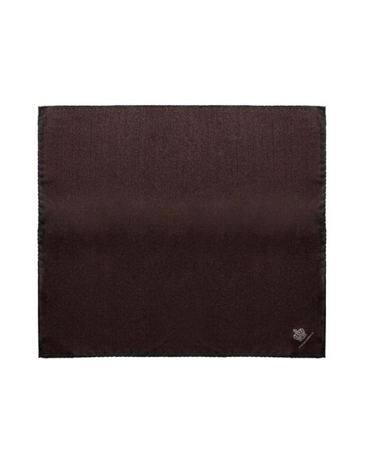 Dolce & Gabbana Brown Silky Scarves for men