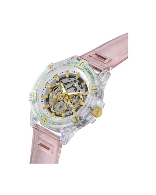 Watches di Guess in Metallic da Uomo