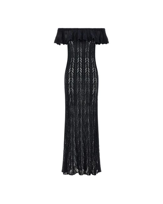 Antonino Valenti Black Maxi Dresses