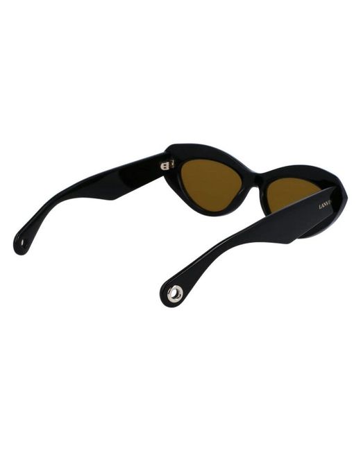 Lanvin Brown Stylische sonnenbrille