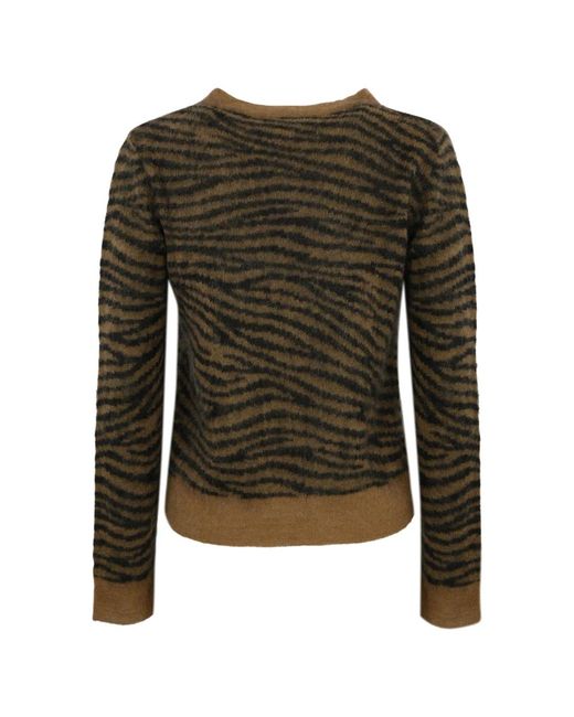 Max Mara Round-Neck Knitwear in het Green