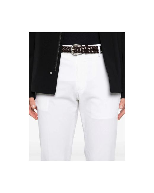 Incotex White Chinos for men