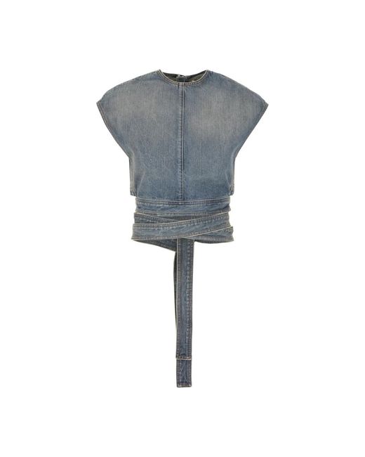 Alaïa Gray Blouses