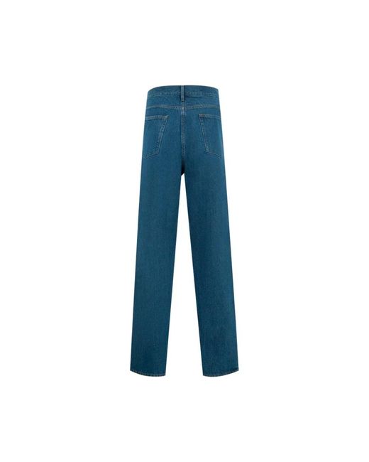 Jil Sander Blue Straight Fit Jeans for men