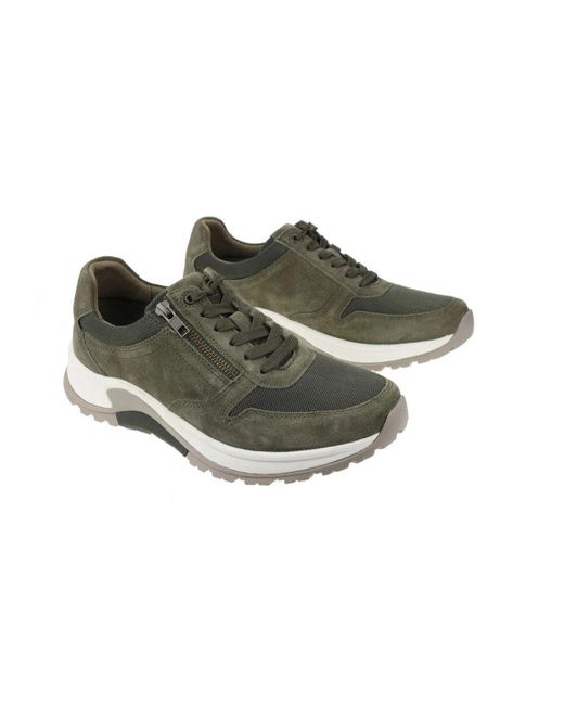 Gabor Grüner walking sneaker - rollingsoft technologie in Green für Herren