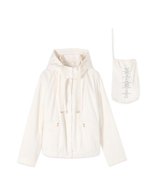 Oltre Jassen ,Wit ,Nylon Down Jassen in het White