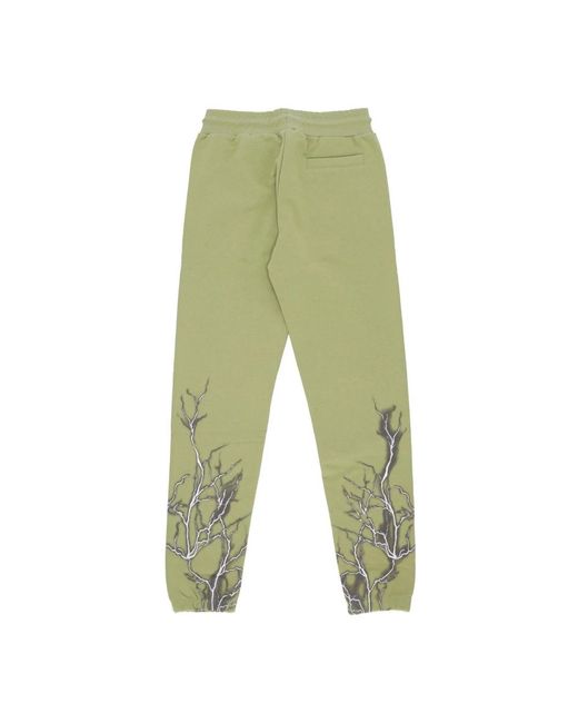 PHOBIA ARCHIVE Lightning Pants in het Green voor heren