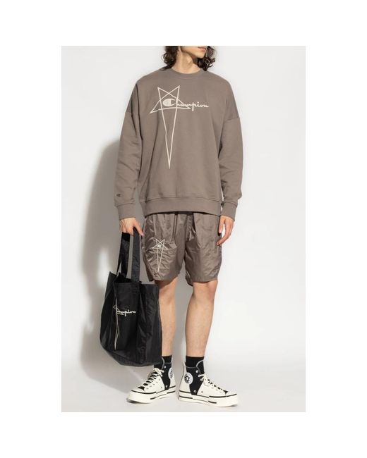 Rick Owens Gray Sweatshirts for men