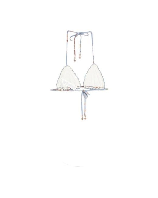 Zimmermann White Bikinis