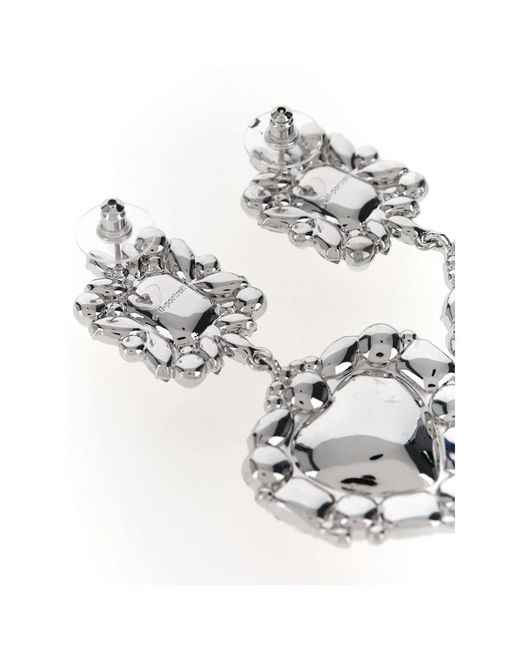 Self-Portrait Metallic Earrings