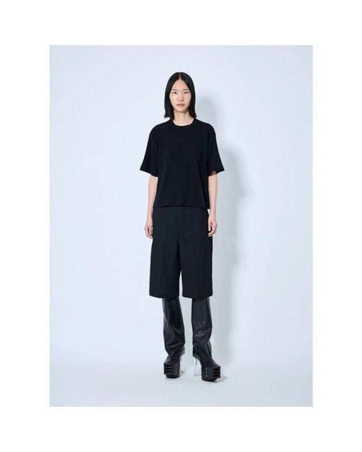Rick Owens Blue Casual Shorts
