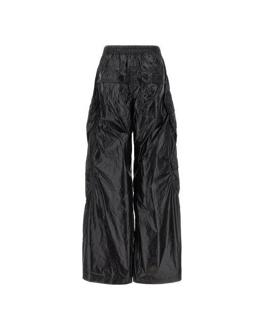 Rick Owens Black Wide Trousers