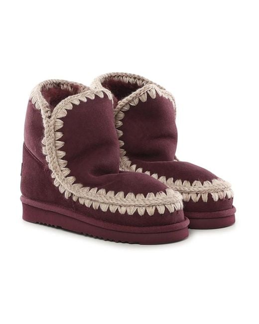 Mou Red Winter Boots