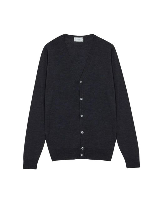 John Smedley Blue Cardigans for men