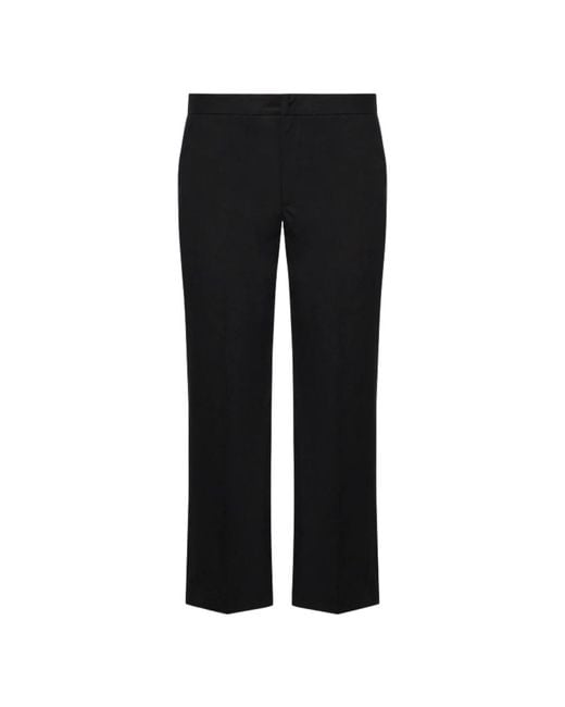 Pantalones negros con logo Twin Set de color Black