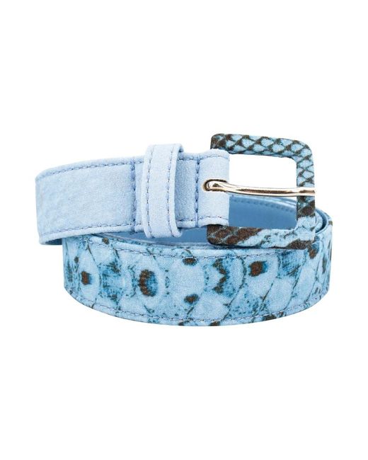 Ermanno Scervino Blue Belts