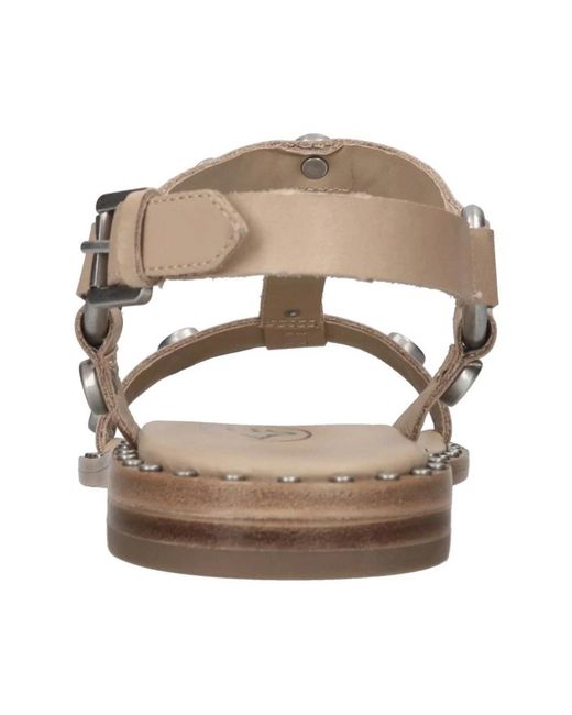 Ash Metallic Prisma Soft Flat Sandal