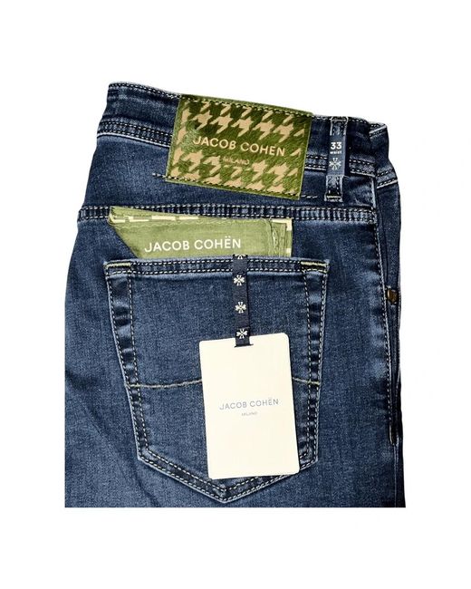 Jacob Cohen Blue Slim Fit Jeans for men