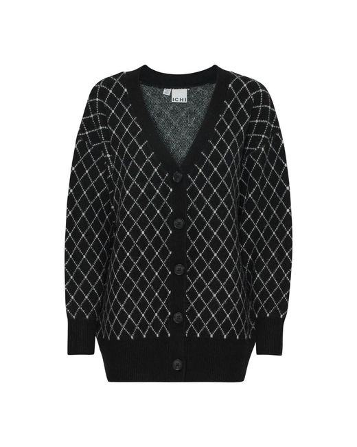 Ichi Truien & Vesten ,Zwart ,Cardigans in het Black