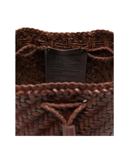 Dragon Diffusion Brown Pompom Double Jump Bag