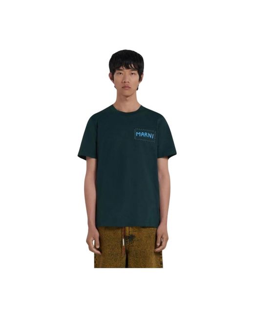 Marni Green T-Shirts for men