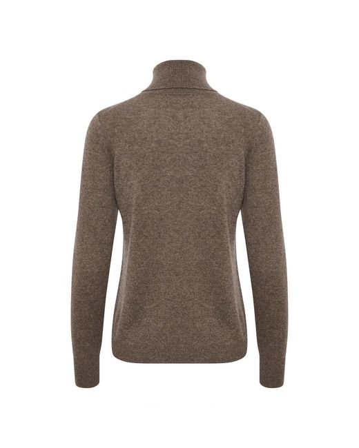 Inwear Brown Cashmere Knitwear