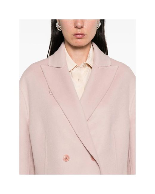 Ermanno Scervino Virgin Wool Jacket in het Pink