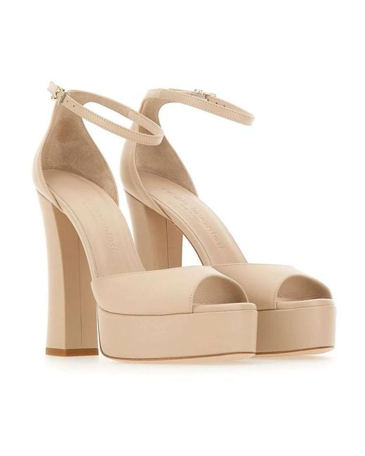 Sergio Levantesi Natural High Heel Sandals