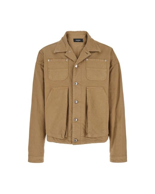 Denim Jackets DSquared² de hombre de color Natural