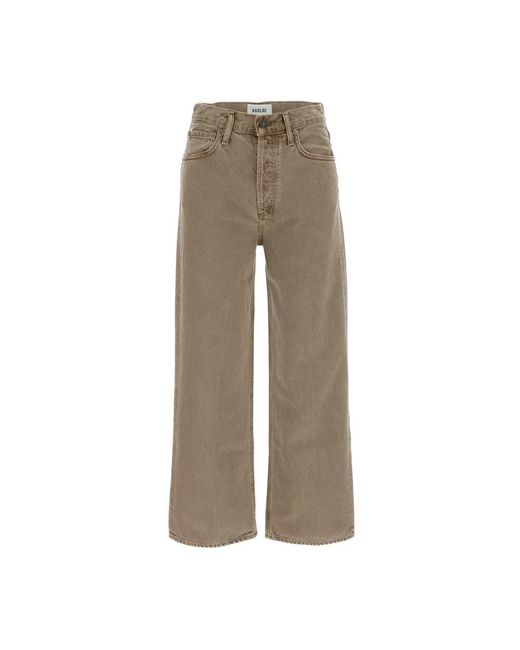 Agolde Jeans ,Denim Wide Jeans in het Natural