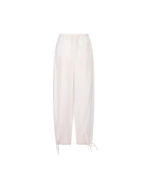Marni Broeken ,Wit ,Wide Broeken in het White