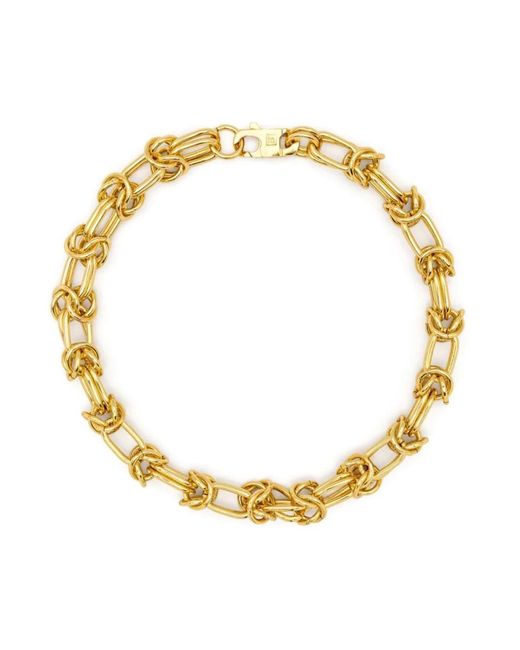 Collana dorata accessori donna di FEDERICA TOSI in Metallic