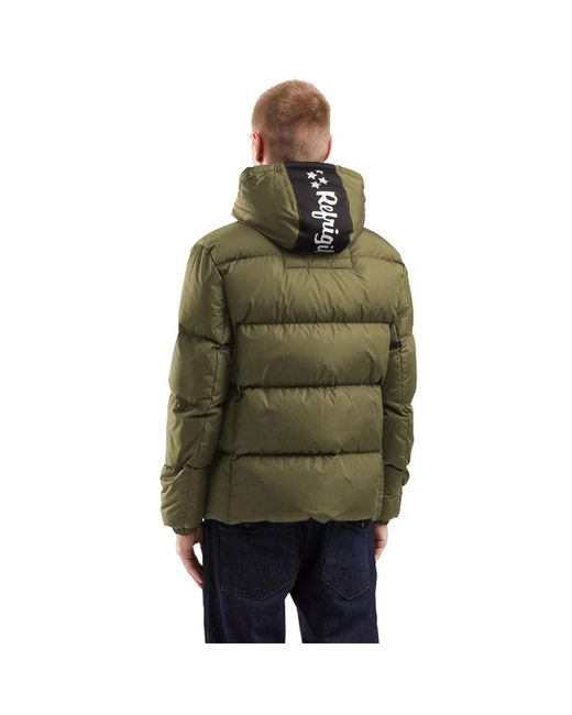 Refrigiwear Green Down Jackets for men