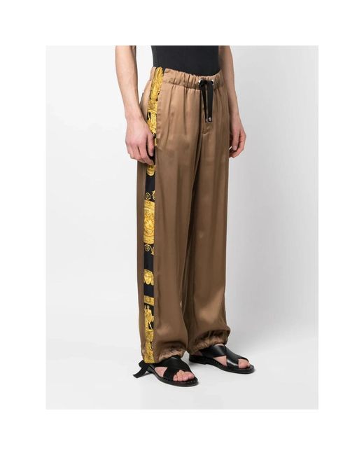 Pantalons Versace pour homme en coloris Natural