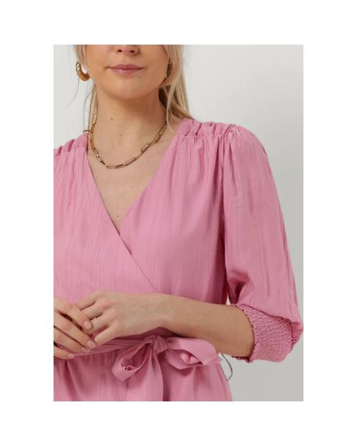 Minus Short Dresses in het Pink