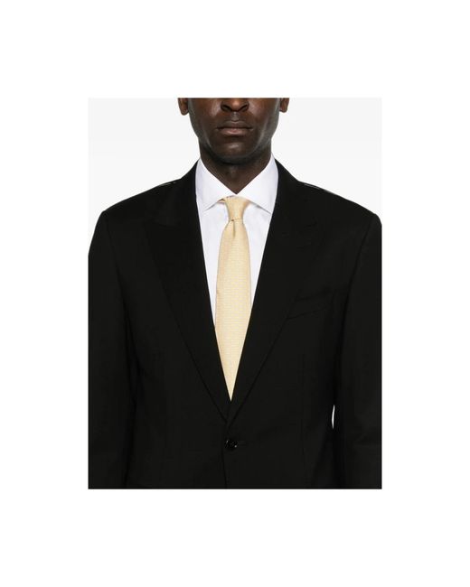 Dolce & Gabbana Black Single Breasted Suits for men