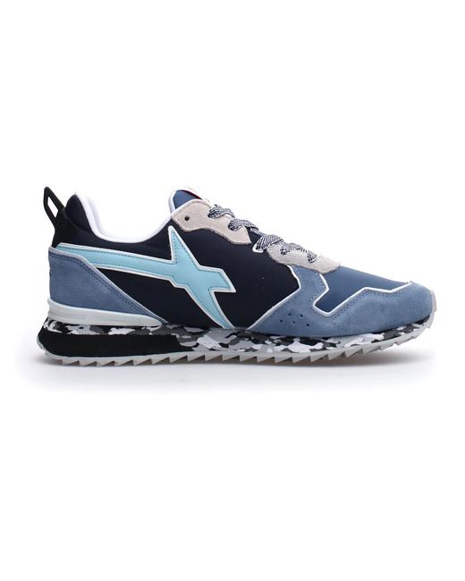 W6yz Blue Sneakers for men