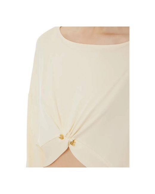 Elisabetta Franchi White Blouses